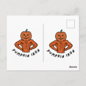Pompoen IJzer Briefkaart (Achterkant)