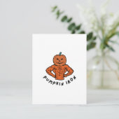 Pompoen IJzer  Informatiekaartje (Staand voorkant)