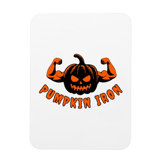 Pompoen IJzer Magneet (Verticaal)