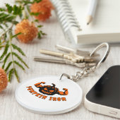 Pompoen IJzer  Sleutelhanger (Voorkant Rechts)