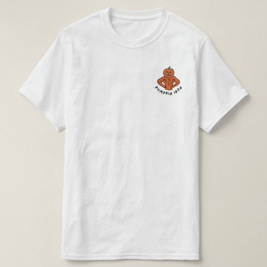 Pompoen IJzer T-shirt (Design voorkant)