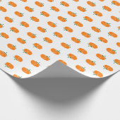 Pompoen in de Herfst Cadeaupapier (Hoek)