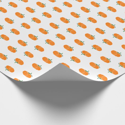 Pompoen in de Herfst Cadeaupapier (Hoek)