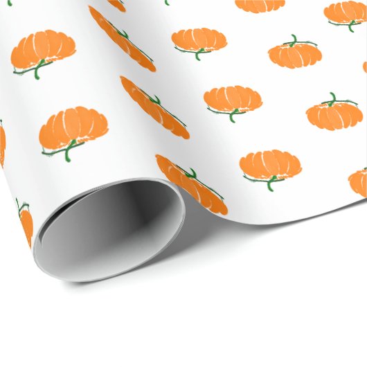 Pompoen in de Herfst Cadeaupapier (Rol Hoek)