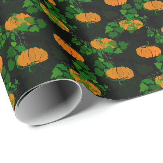 Pompoen in de Herfst Cadeaupapier (Rol Hoek)