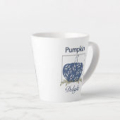 Pompoen in licht - Pompoen Verrukking Latte Mok (Rechterhoek)