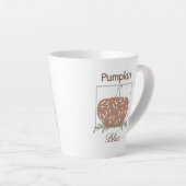 Pompoen in licht - Pumpkin Bliss Latte Mok (Rechterhoek)