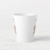 Pompoen in licht - Pumpkin Bliss Latte Mok (Voorkant)