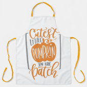 Pompoen in patch schort (Voorkant)