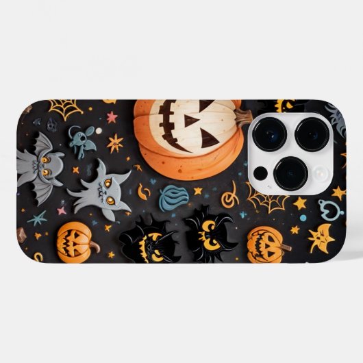 Pompoen iPhone Case (Achterkant (horizontaal))