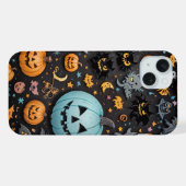 Pompoen iPhone Case Hoesje (Achterkant horizontaal)