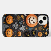 Pompoen iPhone Case Hoesje (Achterkant horizontaal)