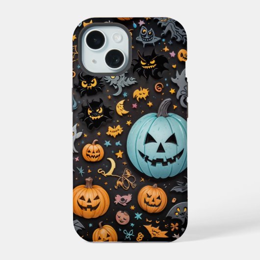Pompoen iPhone Case iPhone 15 Case (Achterkant)