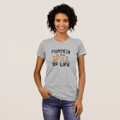 Pompoen is de kruid van het leven T-shirt (Voorkant volledig)