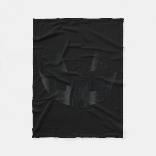 Pompoen Jack Halloween O Lantaarn Fleece Deken (Voorkant)