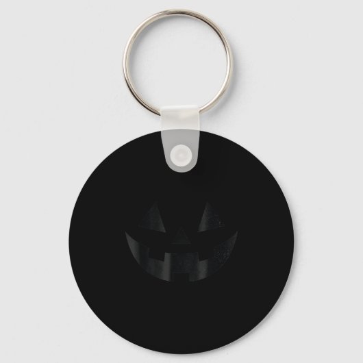 Pompoen Jack Halloween O Lantaarn Sleutelhanger (Voorkant)