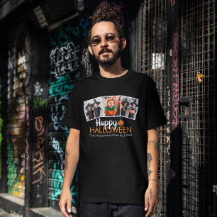 pompoen jack-o-lantaarn Halloween Familie 3 Foto T-shirt