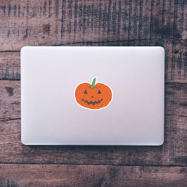 Pompoen Jack O lantaarn Halloween Sticker