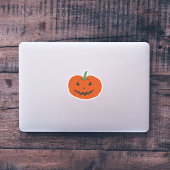 Pompoen Jack O lantaarn Halloween Sticker