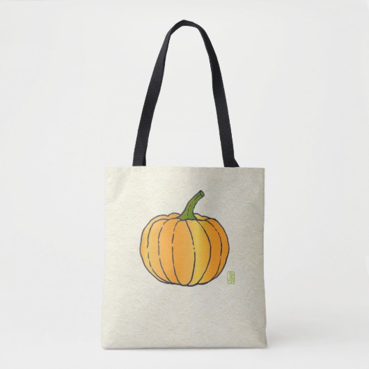 Pompoen?/Jack-o'-Lantern? All-over-Print Tas (Voorkant)