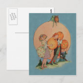 Pompoen Jack O Lantern Kobold Uil Piraat Briefkaart (Voorkant / Achterkant)