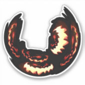 Pompoen Jacks 2 Sticker (Voorkant)