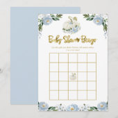 Pompoen Jongen Herfst Baby Shower Bingo (Voorkant / Achterkant)