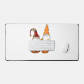 Pompoen Kabouters Herfst Eenden Cute Halloween Bureaumat (Keyboard & Muis)