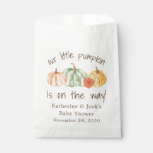 Pompoen Kale Autumn Baby Shower