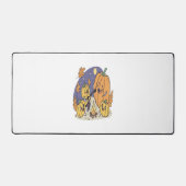 pompoen kampvuur serenade bureaumat (Voorkant)