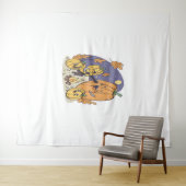 pompoen kampvuur serenade wandkleed (In Situ (horizontaal))