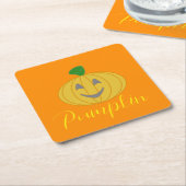 pompoen kartonnen onderzetters (Schuin)