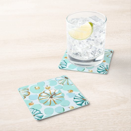 pompoen kartonnen onderzetters (Insitu)