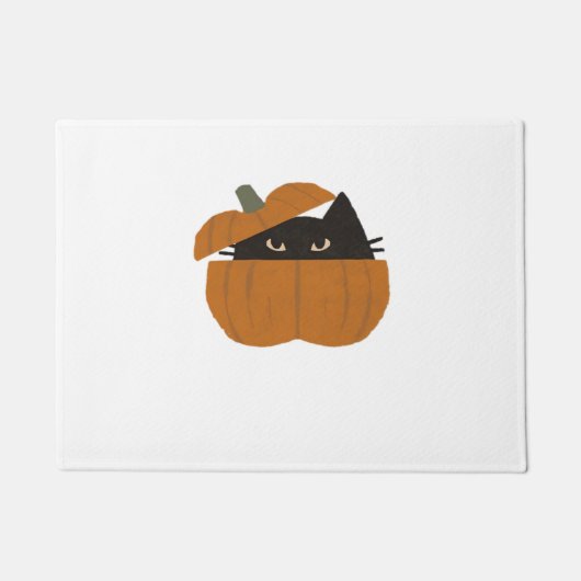 Pompoen kat Classic T-Shirt_1 Deurmat (Voorkant)