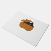 Pompoen kat Classic T-Shirt_1 Deurmat (Schuin)