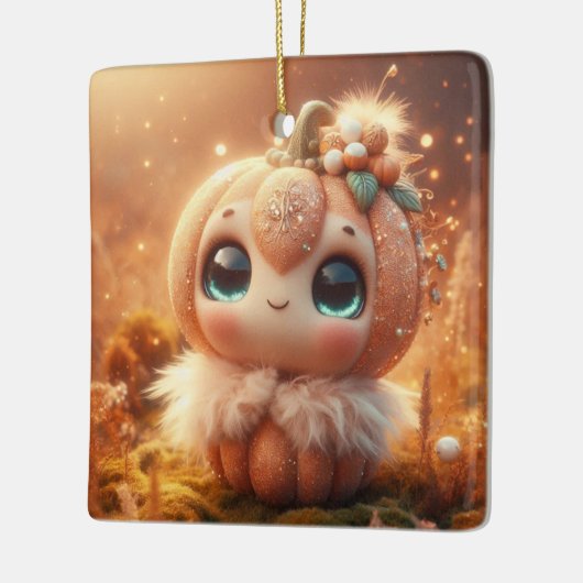 pompoen keramisch ornament (Links)