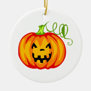 pompoen keramisch ornament