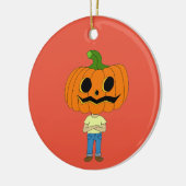 pompoen keramisch ornament (Links)