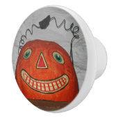 Pompoen Keramische Knop (Rechts)
