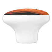 Pompoen Keramische Knop (Zijkant)