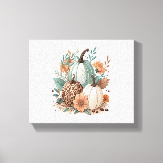 Pompoen Kinder Halloween Canvas Afdruk (Voorkant)