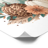 Pompoen Kinder Halloween Poster (Hoek)