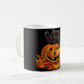 Pompoen Kitty Koffiemok (Voorkant links)
