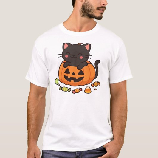 Pompoen Kitty Parade Essential T-shirt (Voorkant)