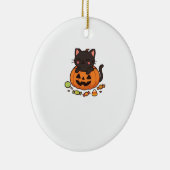 Pompoen Kitty Parade Essential T-shirt Keramisch Ornament (Rechts)