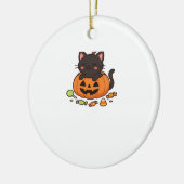 Pompoen Kitty Parade Essential T-shirt Keramisch Ornament (Links)