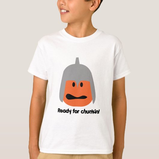 Pompoen klaar voor het chunkin t-shirt (Voorkant)