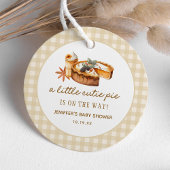 Pompoen Kleine Moppie Is Op Weg Baby Shower Bedankjes Labels