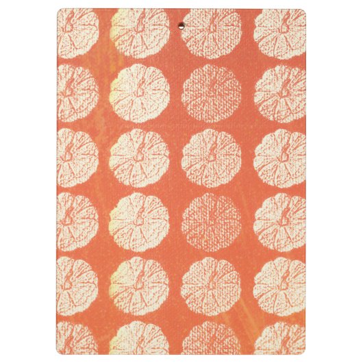 pompoen klembord (Achterkant)