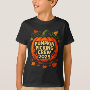 Pompoen Koning Crew 2025 Halloween Pompoen Crew  T-shirt